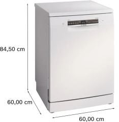 SMS4IKW51Q-Serie | 4  solo bulaşık makinesi 60 cm 5 proğram  Beyaz D enerji-Home Connect