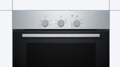 HBF011BR0T-Serie | 2  Silver turbo Ankastre Fırın 60 x 60 cm - 71 lt. 4 proğram