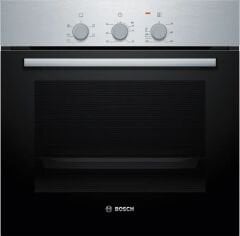HBF011BR0T-Serie | 2  Silver turbo Ankastre Fırın 60 x 60 cm - 71 lt. 4 proğram
