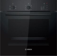HBF011BA1T-Serie | 2  Siyah turbo Ankastre Fırın 60 x 60 cm - 71 lt. 4 proğram