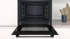 HBF011BA1T-Serie | 2  Siyah turbo Ankastre Fırın 60 x 60 cm - 71 lt. 4 proğram