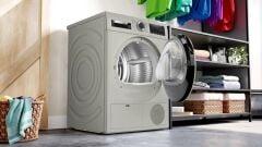 WQG2410TTR-Seri | 4 ısı pompalı kurutucu 9 kg -Gümüş