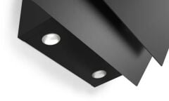 DWK65AD30R-Serie 4 Duvar Tipi Davlumbaz 60 cm Cam, siyah-Inox,616 m³/h