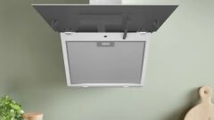 DWK66PJ20T-Serie 4 Duvar Tipi Davlumbaz 60 cm Beyaz Cam Yüzey