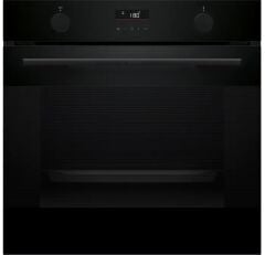 HUA736EA0T-Serie 4 Buhar Destekli Ankastre Fırın 60 x 60 cm Siyah-EcoClean-Hidrolitik