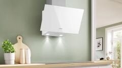 DWK63PJ20T-Serie 2 Duvar Tipi Davlumbaz 60 cm Beyaz Cam Yüzey