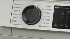 WGK242ZXTR-Serie 6 Çamaşır Makinesi 9 kg maks. 1200 dev./dak., Gümüş