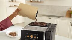 TQE80703-Serie-Seri 8 Tam otomatik VeroCafe kahve makinesi Paslanmaz çelik