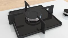 POP7C2P30O-Serie 4 Gazlı Ocak 67 cm Sert cam, Beyaz