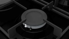 PBY6C6K62Q-Seri | 2 Kombine pişirme yüzeyi (gaz/elektrik) 60 cm Siyah