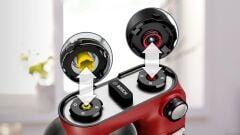 MUM9A66R00-Serie 8 Mutfak Makinesi OptiMUM 1600 W Kırmızı, Gümüş