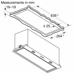 DLN87AC50-Seri 6  Aspiratör 86 cm Paslanmaz Çelik