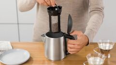 TTA5883-Çay makinesi Silver(çelik demlik)