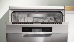 SMS8ZDI86Q-Serie | 8 Solo Bulaşık Makinesi 60 cm inox- 3 Çekmece -8 proğram-Flex spray