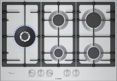 PCS7A5I90-Seri 6 Gazlı ocak 75 cm Paslanmaz çelik -1 Göz Wok