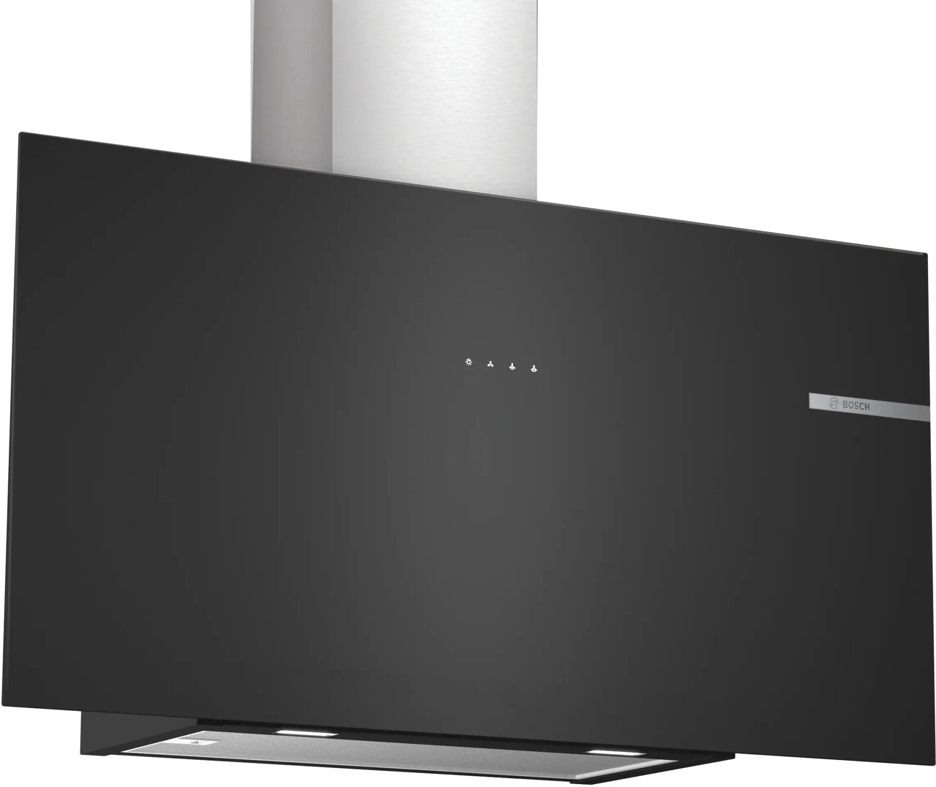 DWF95AJ60T-Serie 4 Duvar Tipi Davlumbaz 90 cm Siyah Cam