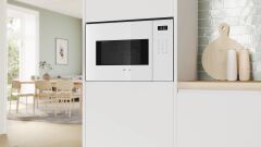BEL554MW2-Serie 6 Ankastre Mikrodalga, Izgara Fonksiyonlu 59 x 38 cm Beyaz 25 LT.