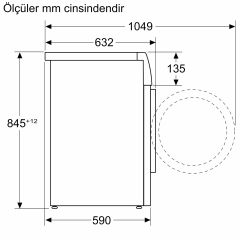 WGK252ZSTR-Serie 6 Çamaşır Makinesi 10 kg maks. 1200 dev./dak.-Silver