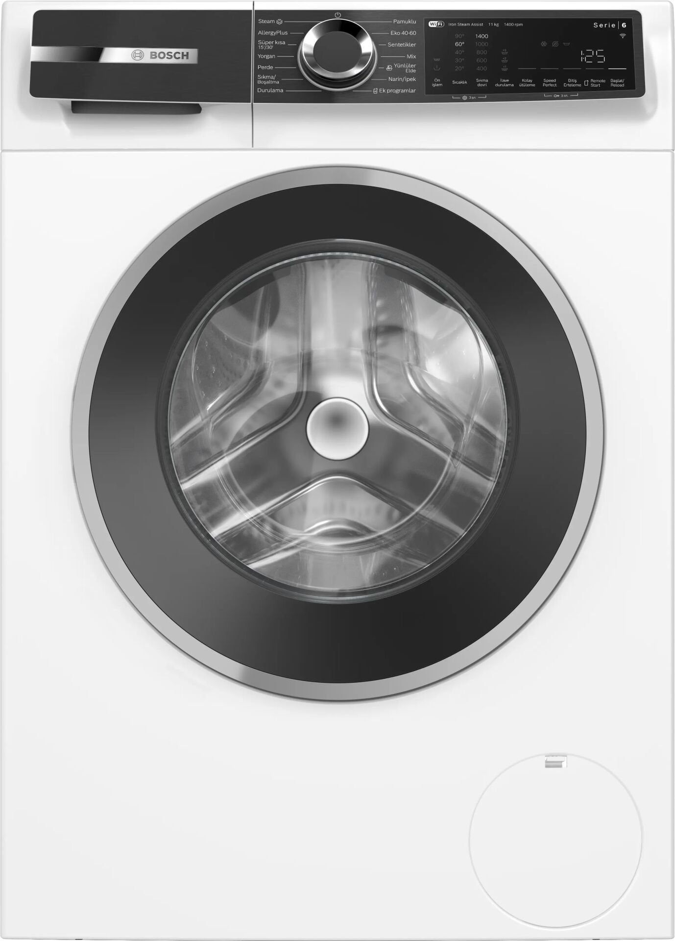 WGK264Z0ME-Serie 6 Çamaşır Makinesi 11 kg maks. 1400 dev./dak. Beyaz