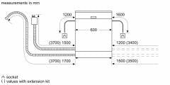 SMP6EMW86Q-Seri 6 - Solo Bulaşık Makinesi 60 cm Beyaz   - 3 ÇEKMECE