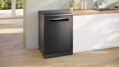 SMP6ENC60T-Seri 6 - Solo Bulaşık Makinesi 60 cm Siyah-Inox  - 3 ÇEKMECE