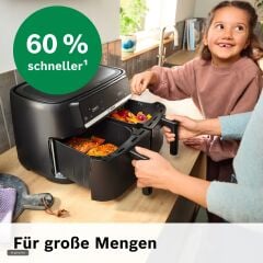 MAFD440B1-Seri 4 Çift ÇekmeceliAir Fryer Siyah (9 lt)