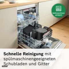 MAFD440B1-Seri 4 Çift ÇekmeceliAir Fryer Siyah (9 lt)