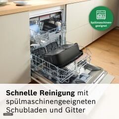 MAFD490B1-Seri 4 Çift ÇekmeceliAir Fryer Siyah (10 lt) 2500 W