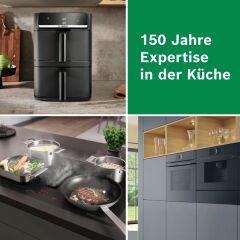MAFD661B4-Seri 6 Çift ÇekmeceliAir Fryer Siyah (12 lt) 2800 W