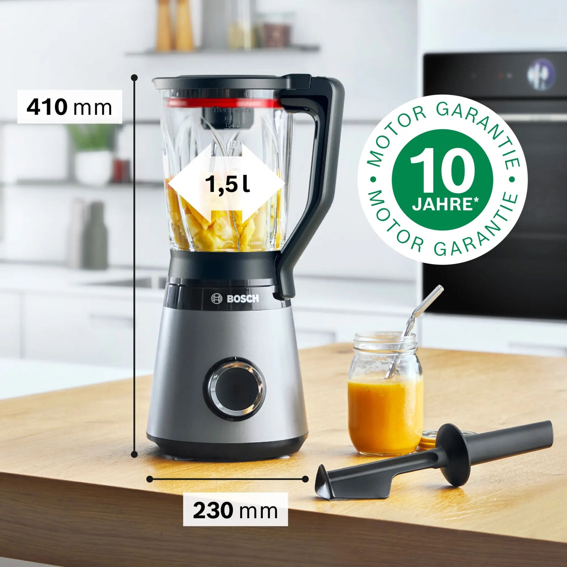 MMB4192S-Serie | 4 1200 W gümüş  Blender 1.5 LT