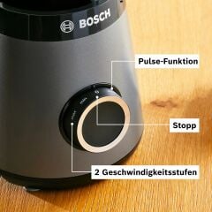 MMB4192S-Serie | 4 1200 W gümüş  Blender 1.5 LT