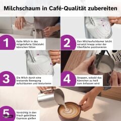 PFE401C3-Seri 4 HomeCafe portafiltreli espresso makinesi, paslanmaz çelik.